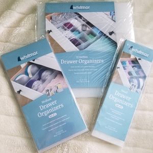 Whitmor 6 piece Draw Organizer Set